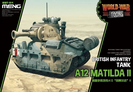 

Сборная модель Meng British Infantry Tank A12 Matilda II WWT-014