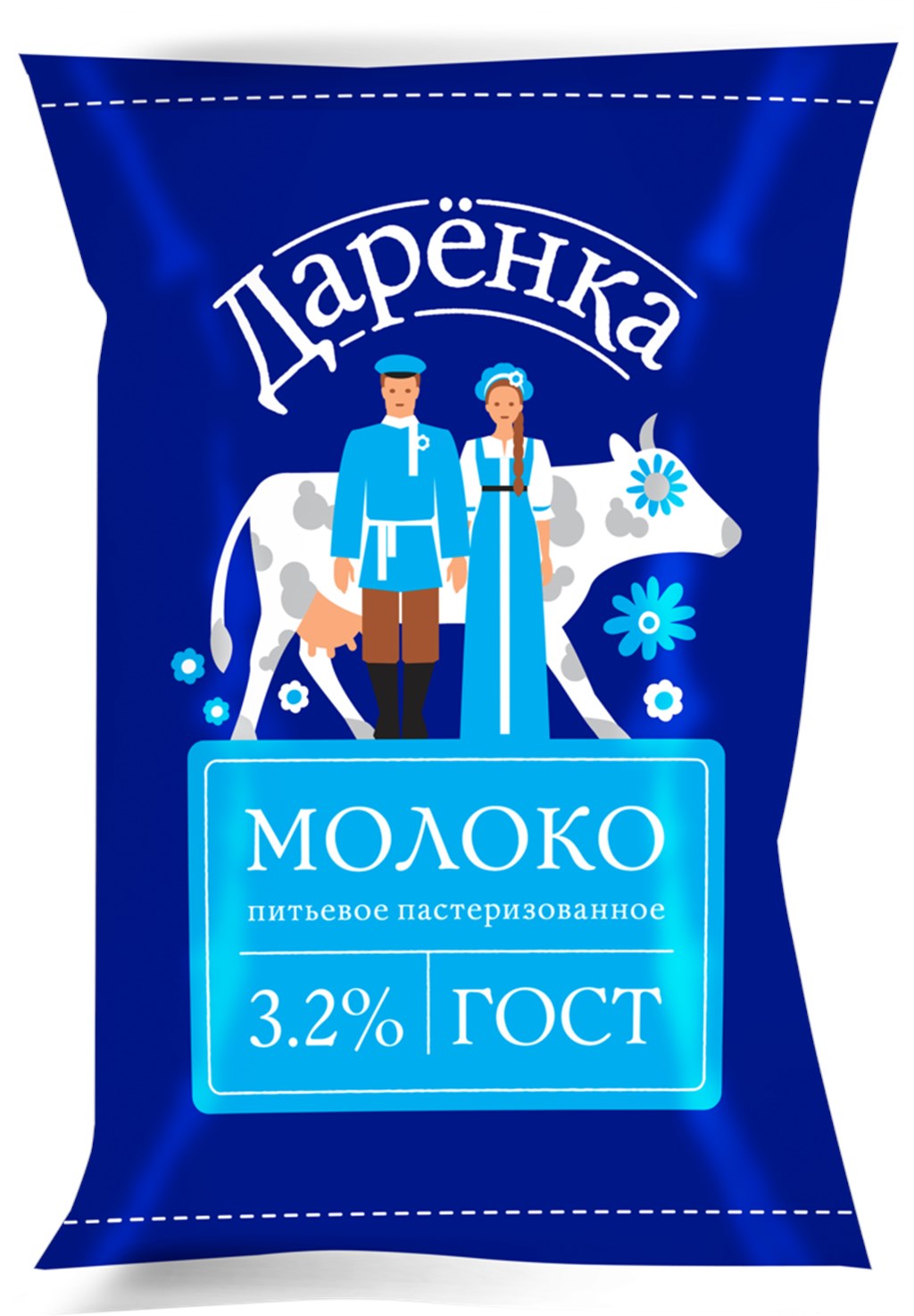 

Молоко 3,2% пастеризованное 1 л От Даренки