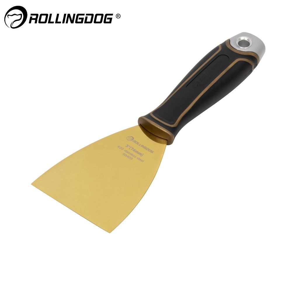 Шпатель малярный 75мм Rollingdog Titanium 3серия Elite арт.50409