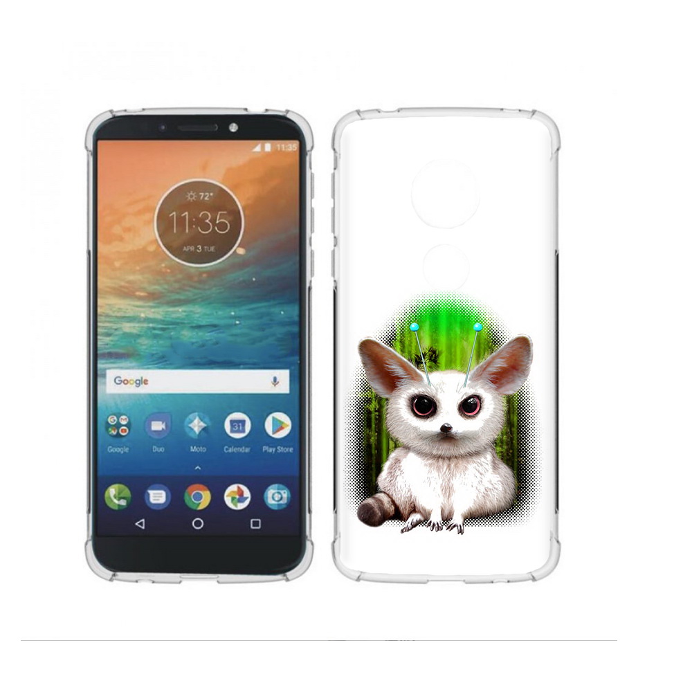 

Чехол MyPads Tocco для Motorola Moto G4 Play пушистое животное (PT115793.374.560), Прозрачный, Tocco