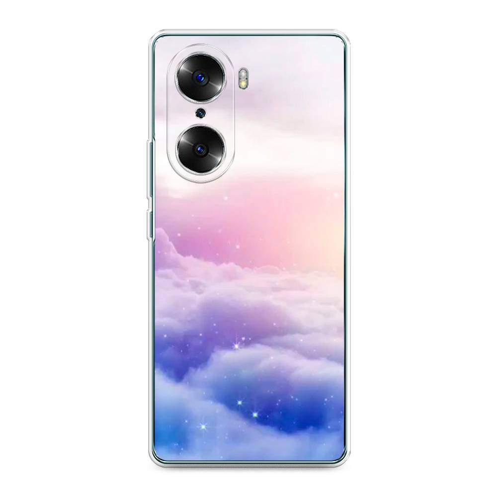 

Чехол на Honor 60 "Небеса", Голубой;белый;розовый, 6106650-2