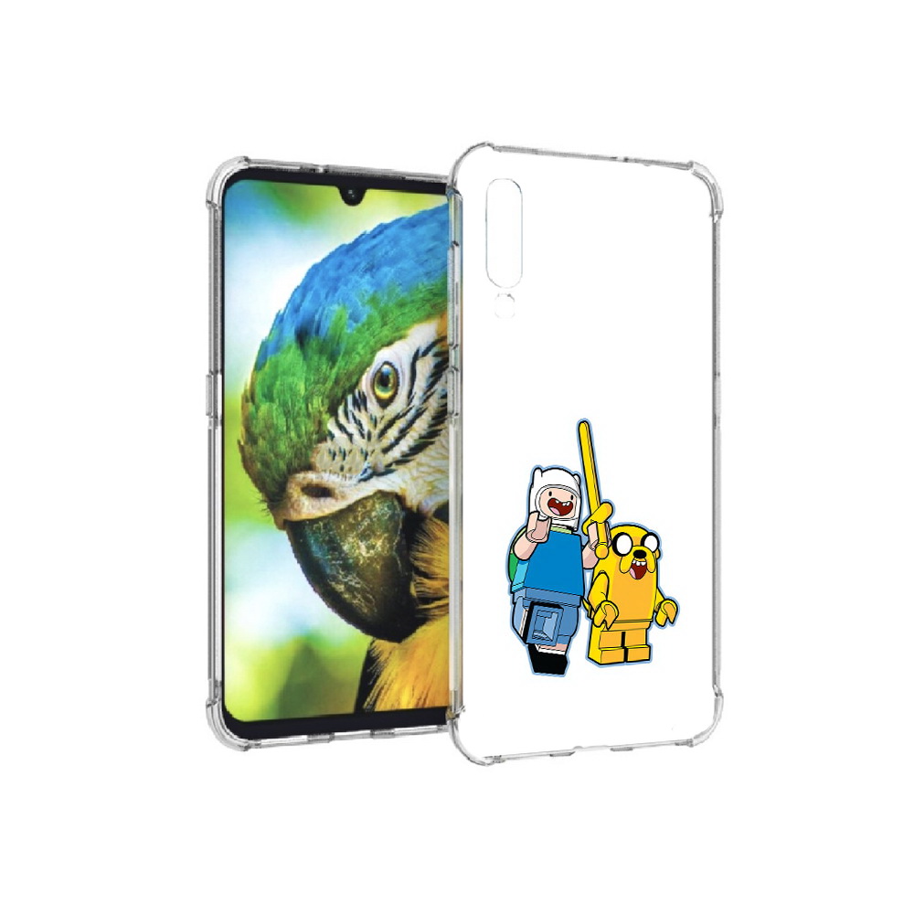 

Чехол MyPads Tocco для Xiaomi Mi 9 время приключений лего (PT126035.255.274), Прозрачный, Tocco