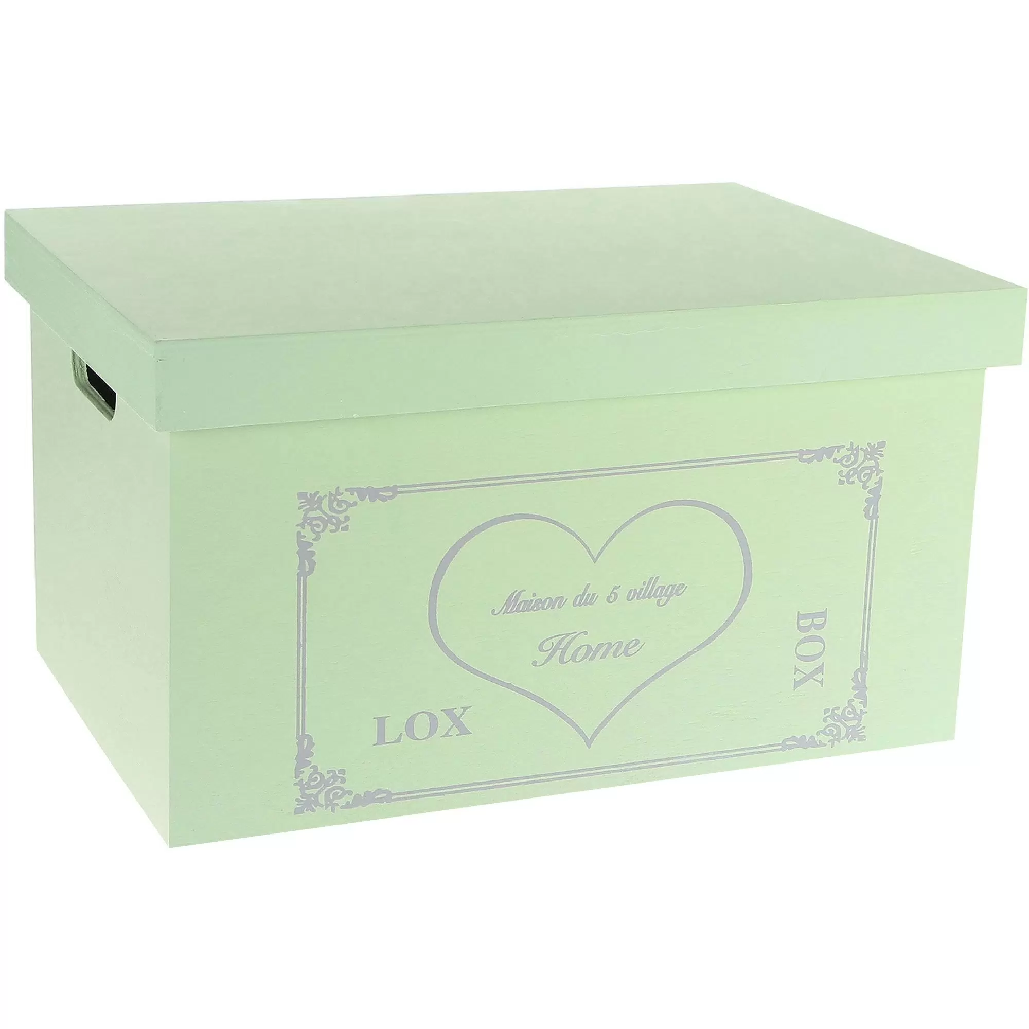 

Ящик универсальный Zihan Heart L 42 х 31 х 24 см мятный