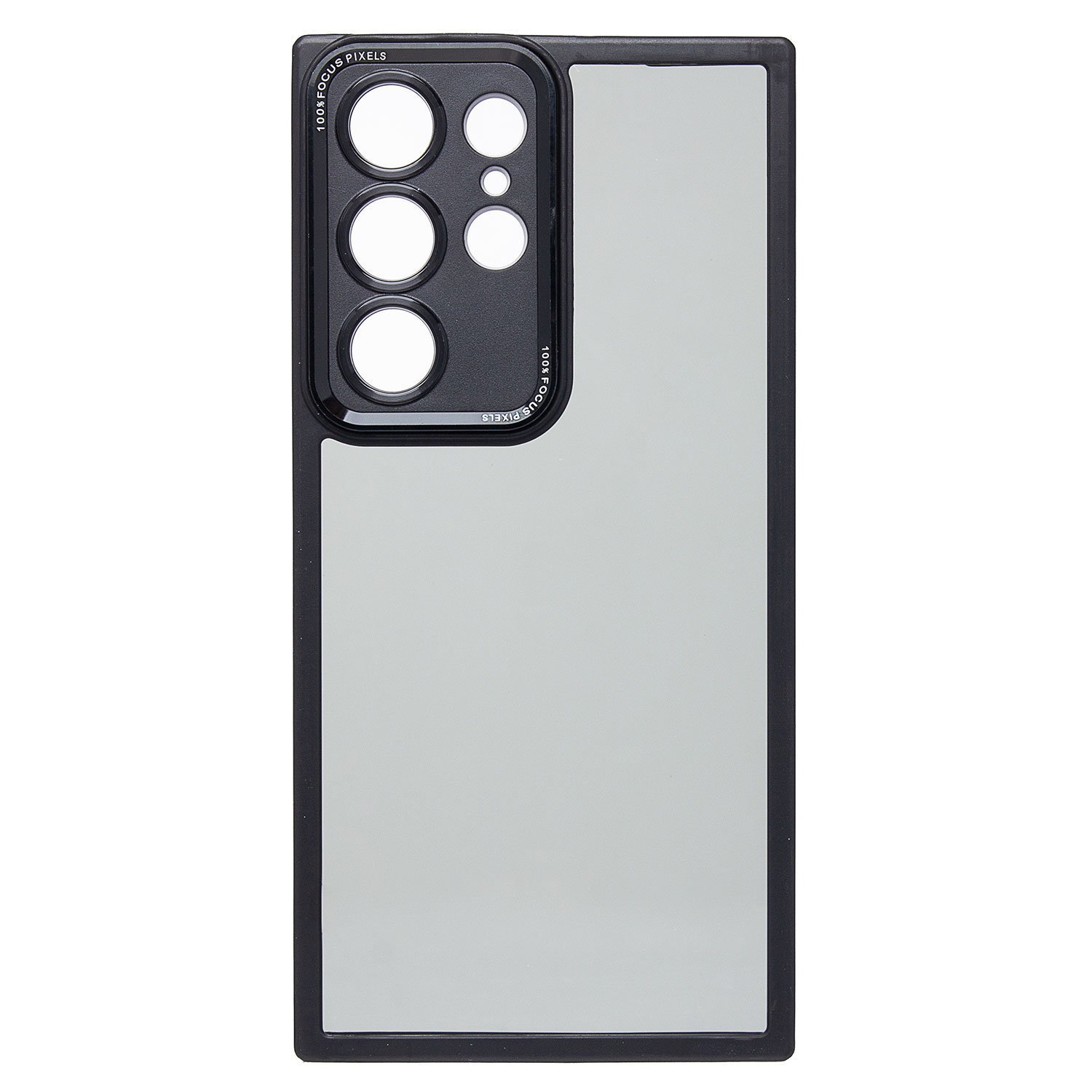 

Чехол Samsung SM-S918B (Galaxy S23 Ultra) пластиковый с закрытой камерой 2 <черный>