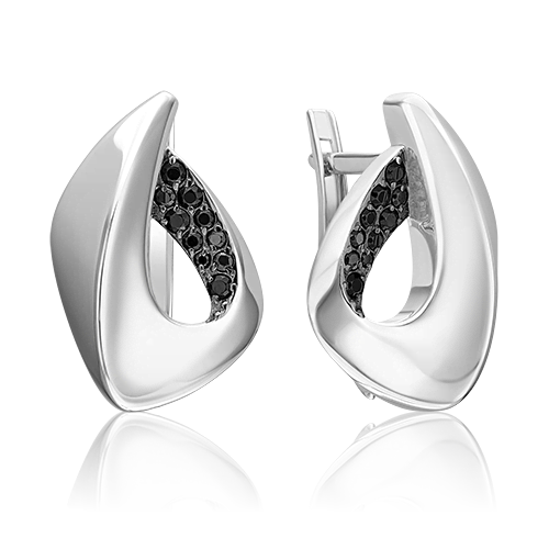 

Серьги из серебра PLATINA jewelry 02-5075-00-402-0200, фианит, 02-5075-00-402-0200