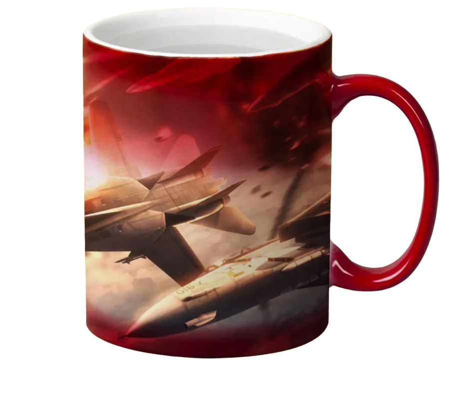 

Кружка CoolPodarok Ace combat 5 the unsung war Истребители Взрывы Ракеты