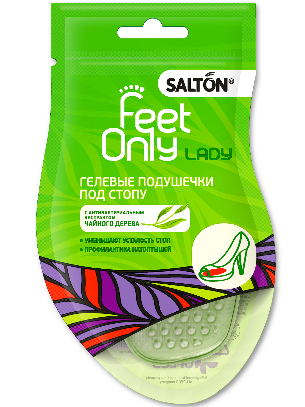 фото Гелевые подушечки salton feet comfort lady под стопу