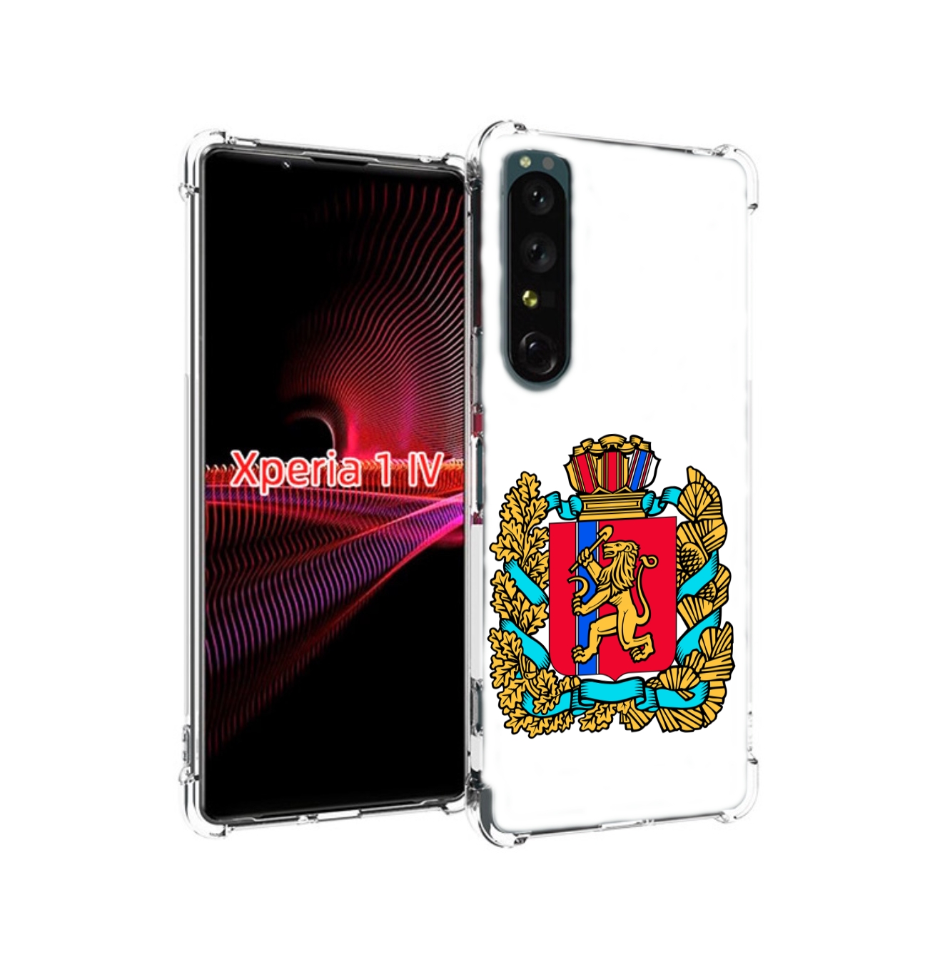

Чехол накладка MyPads герб-красноярскии-краи для Sony Xperia 1 IV, Прозрачный, Tocco