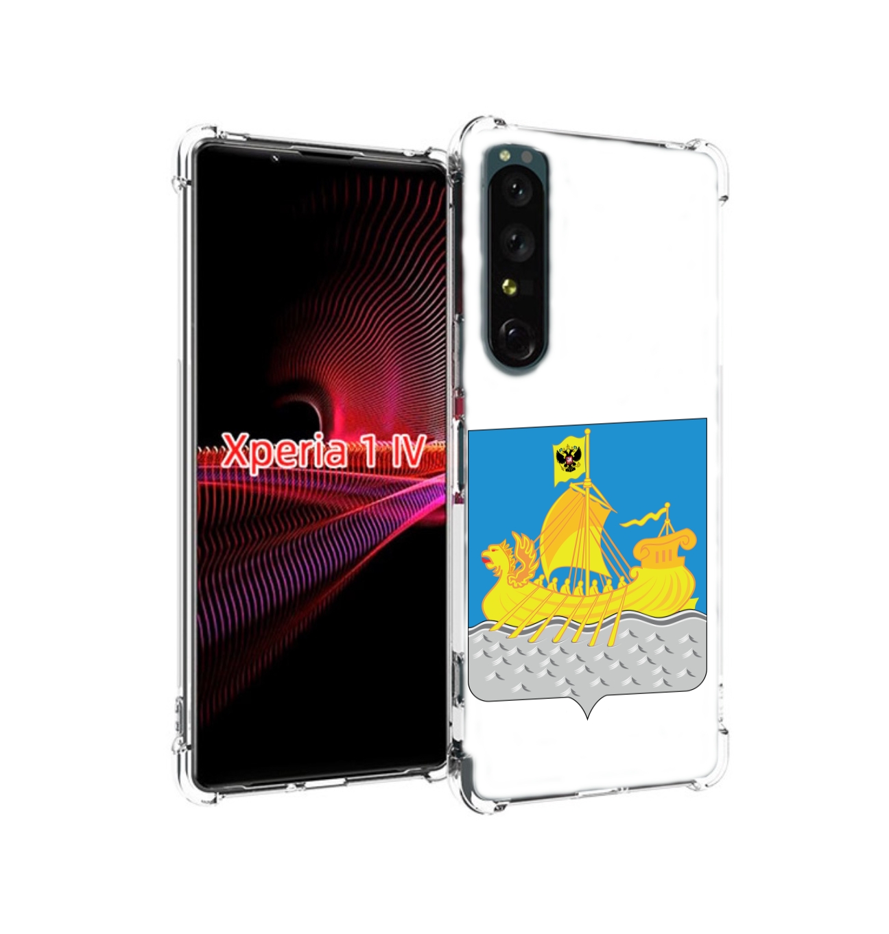 

Чехол накладка MyPads герб-косромская-область для Sony Xperia 1 IV, Прозрачный, Tocco
