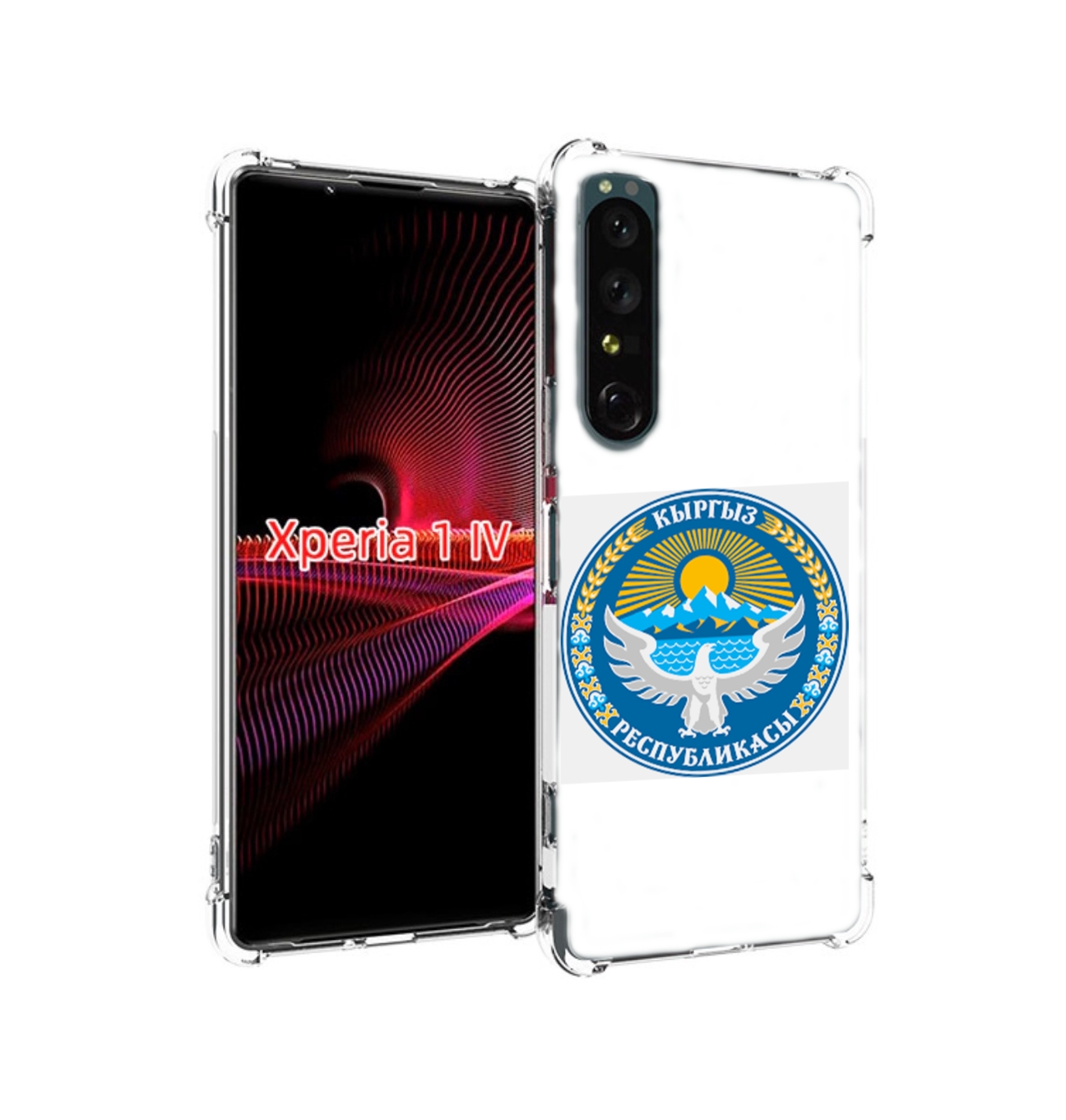

Чехол накладка MyPads герб-киргизия для Sony Xperia 1 IV, Прозрачный, Tocco