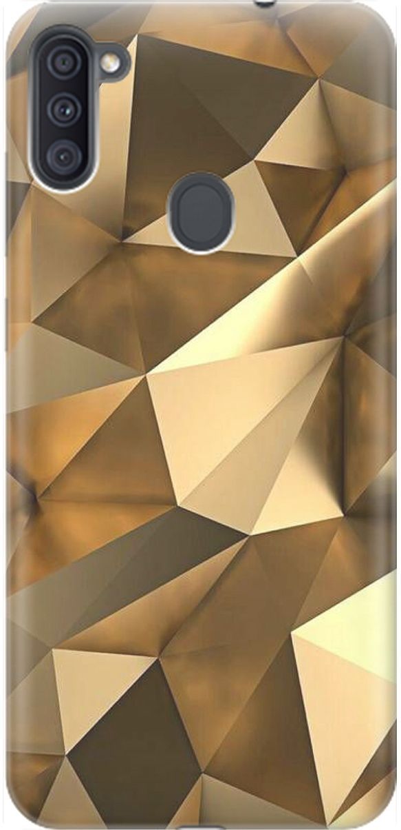 

Чехол на Samsung Galaxy A11/M11 с принтом "Бронзовые грани", Коричневый, 1529