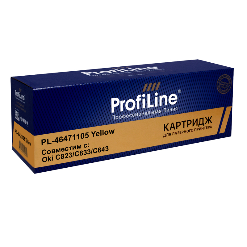 

Картридж для лазерного принтера Profiline (PL-46471105) желтый, совместимый