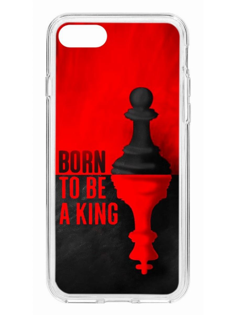 фото Чехол для apple iphone 7 / 8 / se 2020 кruче print born to be a king