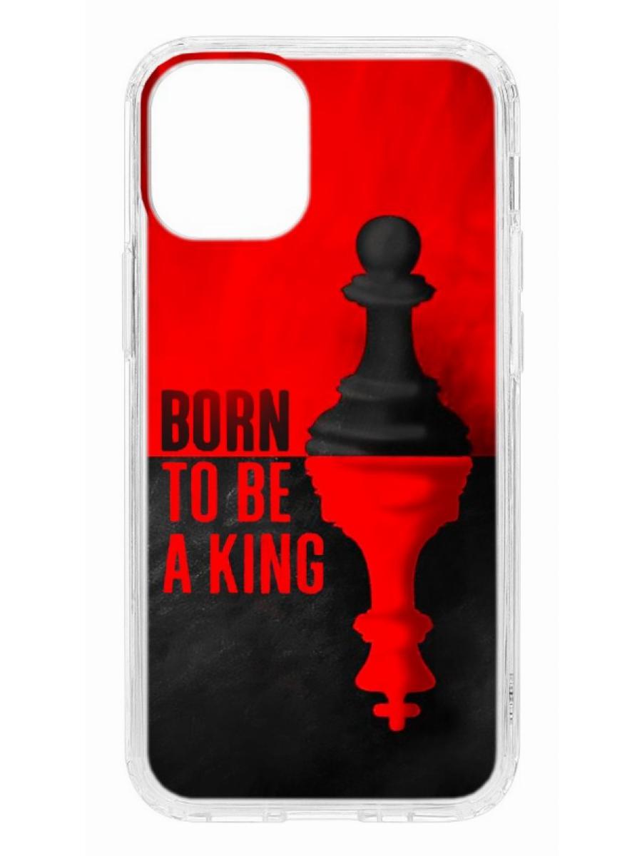 фото Чехол для apple iphone 12 mini кruче print born to be a king