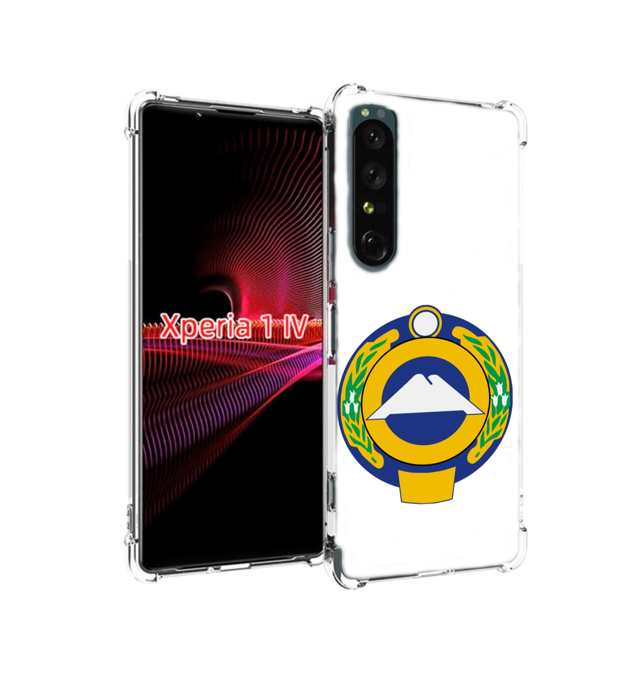 

Чехол накладка MyPads герб-карачаево-черкессия для Sony Xperia 1 IV, Прозрачный, Tocco