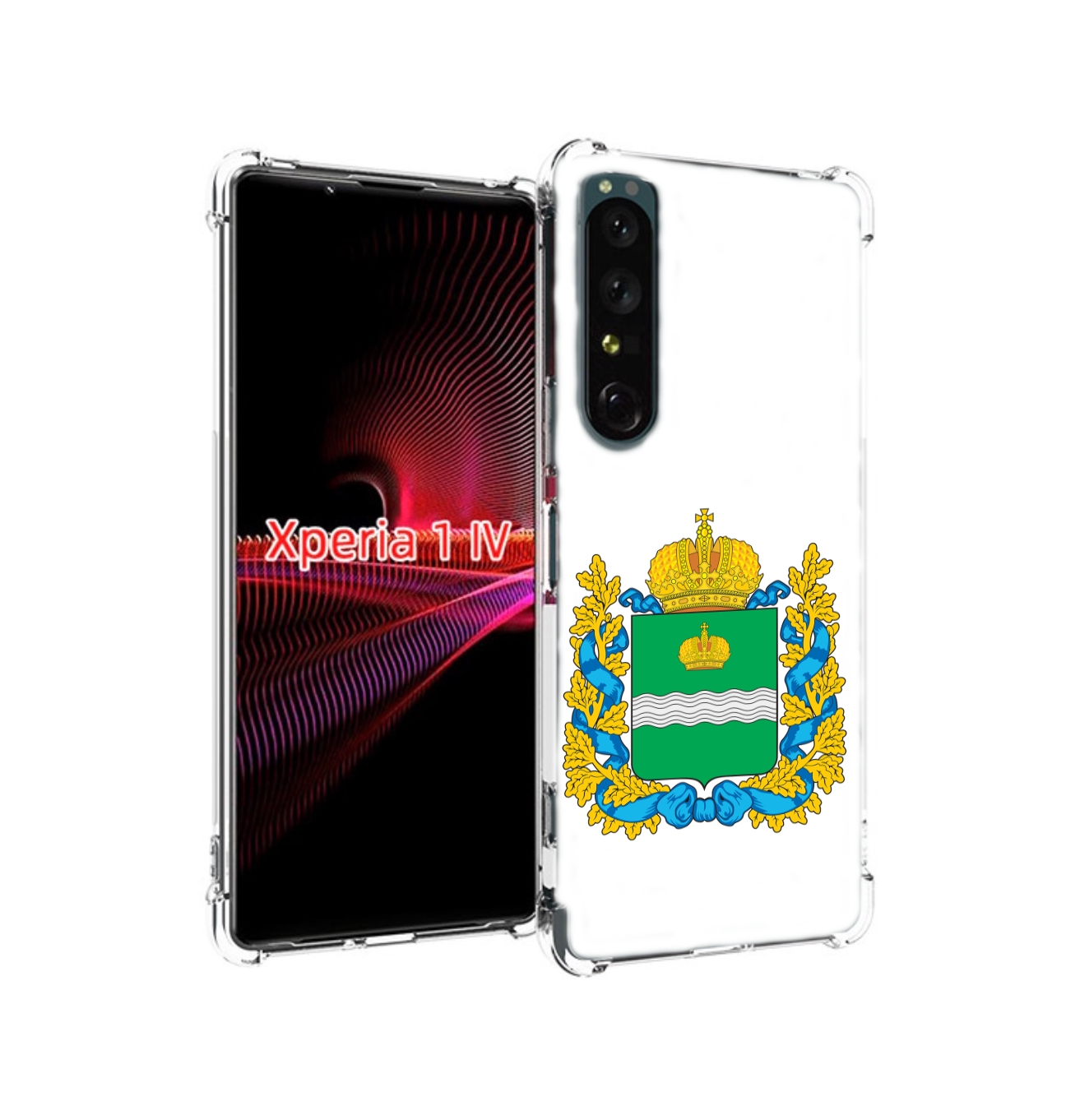 

Чехол накладка MyPads герб-калужскои-области для Sony Xperia 1 IV, Прозрачный, Tocco