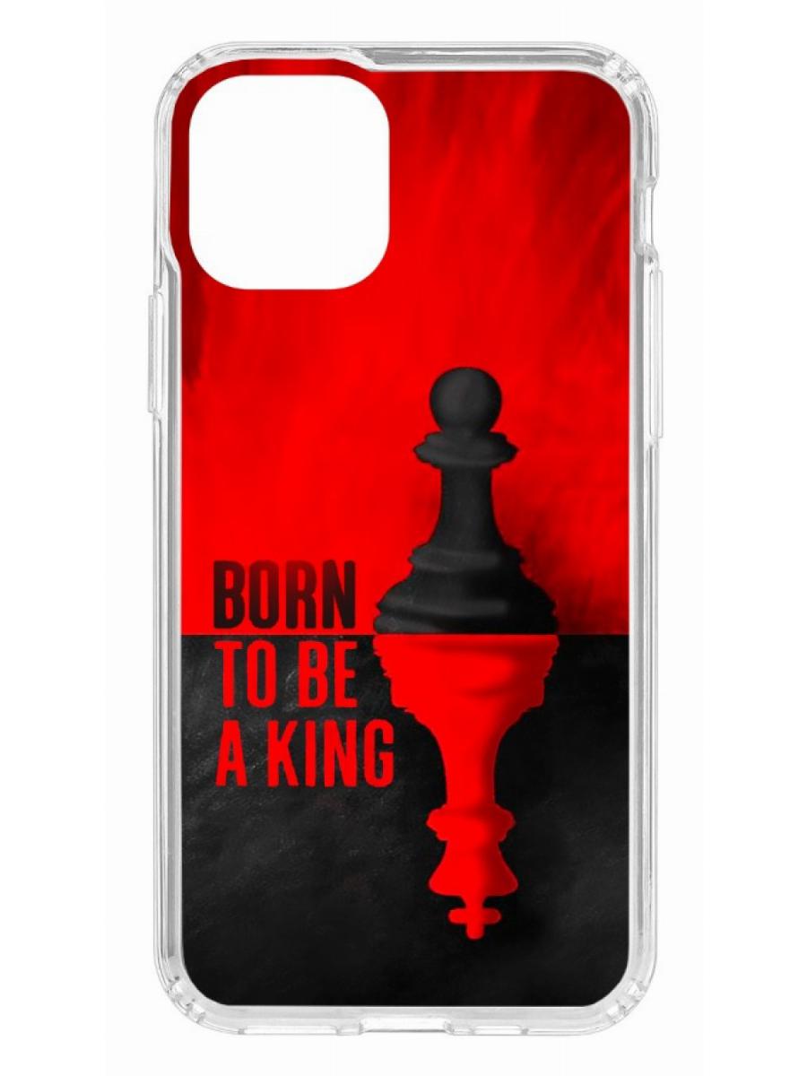 фото Чехол для apple iphone 11 pro кruче print born to be a king