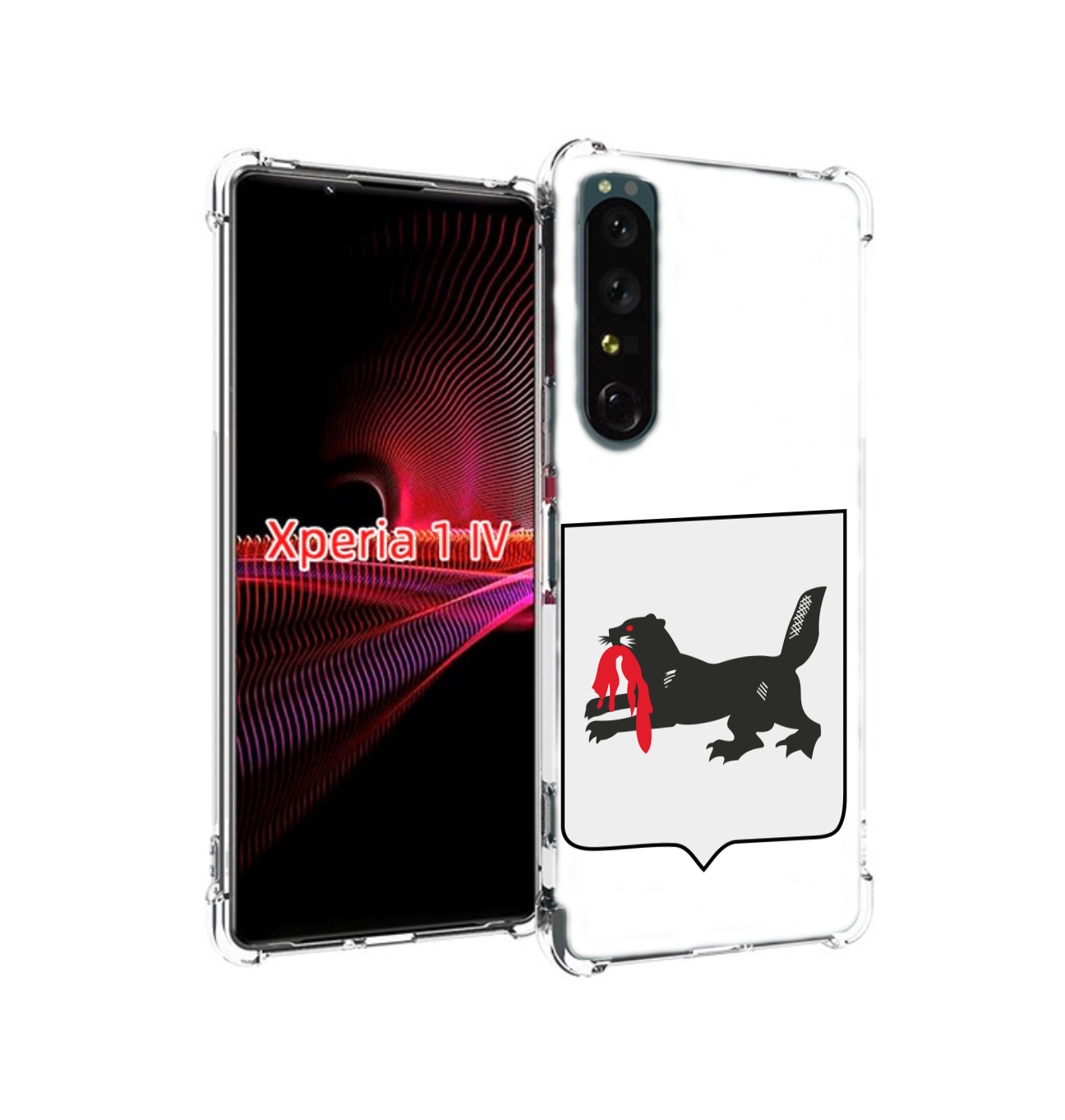 

Чехол накладка MyPads герб-игркутскои-области для Sony Xperia 1 IV, Прозрачный, Tocco