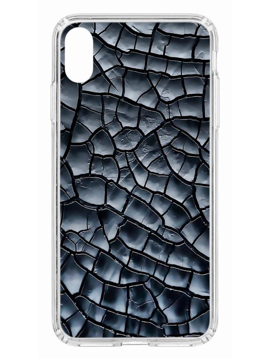 фото Чехол для apple iphone xs max кruче print cracks