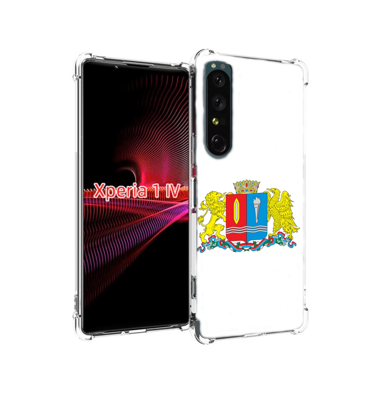 

Чехол накладка MyPads герб-иваноскои-области для Sony Xperia 1 IV, Прозрачный, Tocco