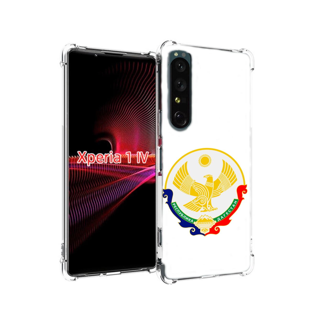 

Чехол накладка MyPads герб-дагестан-махачкала для Sony Xperia 1 IV, Прозрачный, Tocco