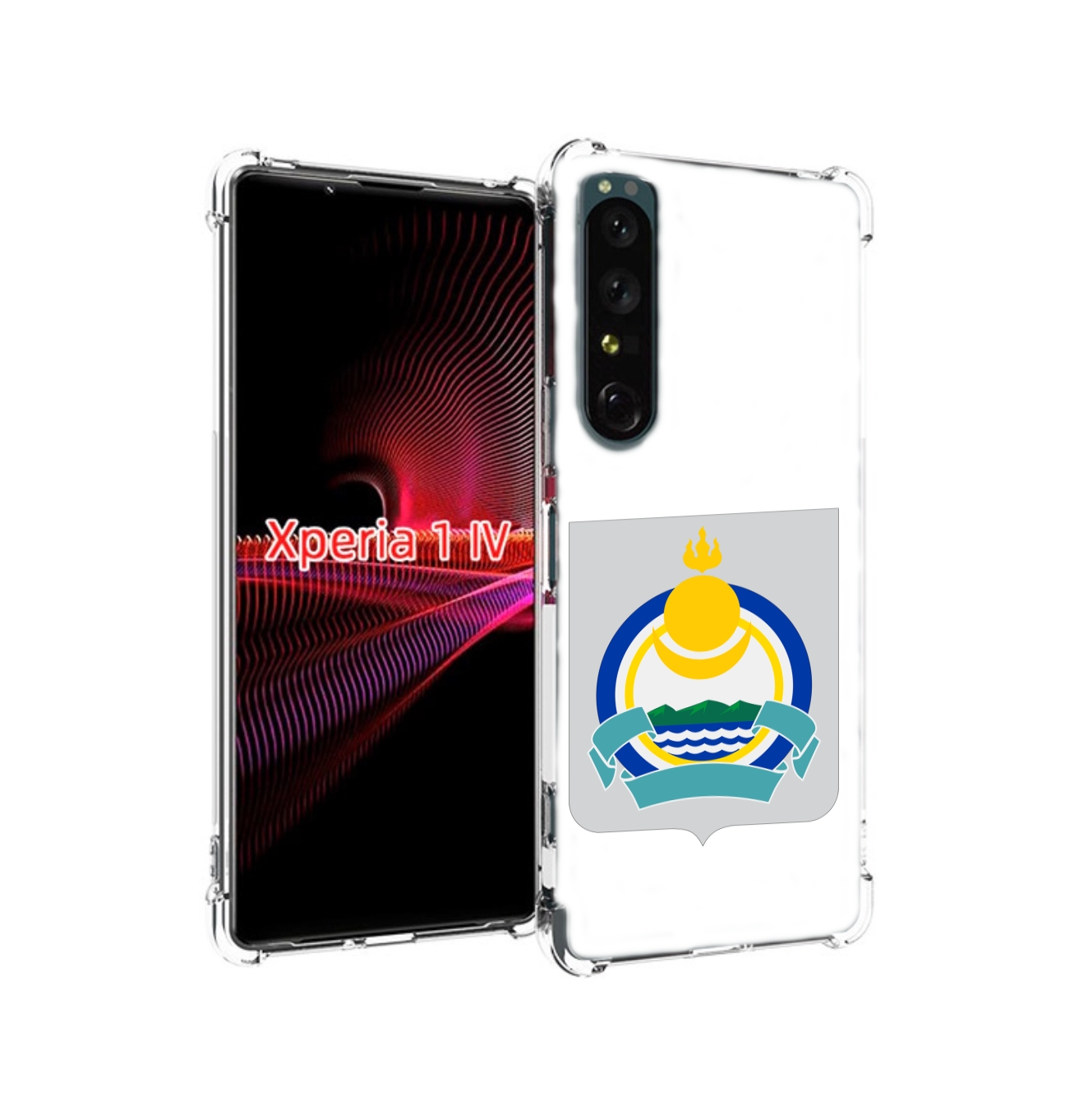 

Чехол накладка MyPads герб-бурятия для Sony Xperia 1 IV, Прозрачный, Tocco