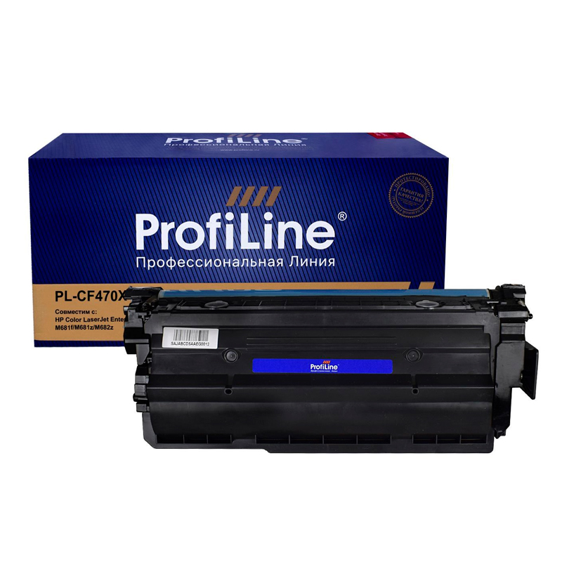 

Тонер-картридж для лазерного принтера Profiline (PL-CF470X) черный, совместимый