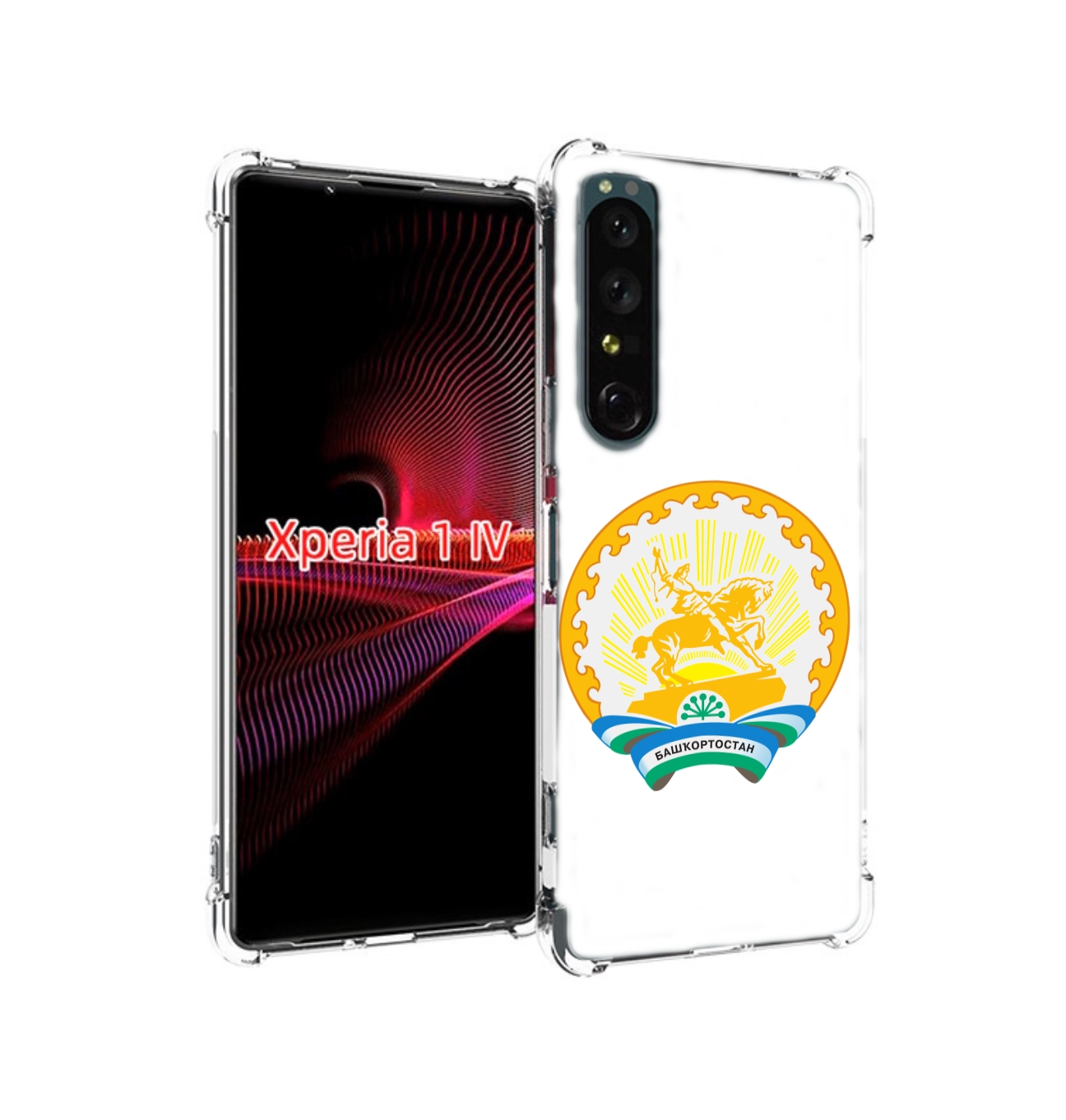 

Чехол накладка MyPads герб-башкортостан-уфа для Sony Xperia 1 IV, Прозрачный, Tocco