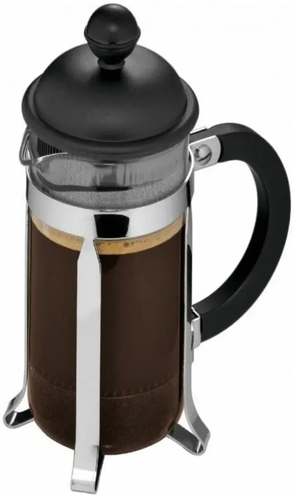 Кофейник с прессом Caffetiera, 350 мл, чёрный