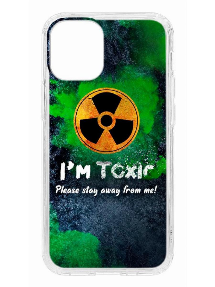 фото Чехол для apple iphone 12 mini кruче print toxic