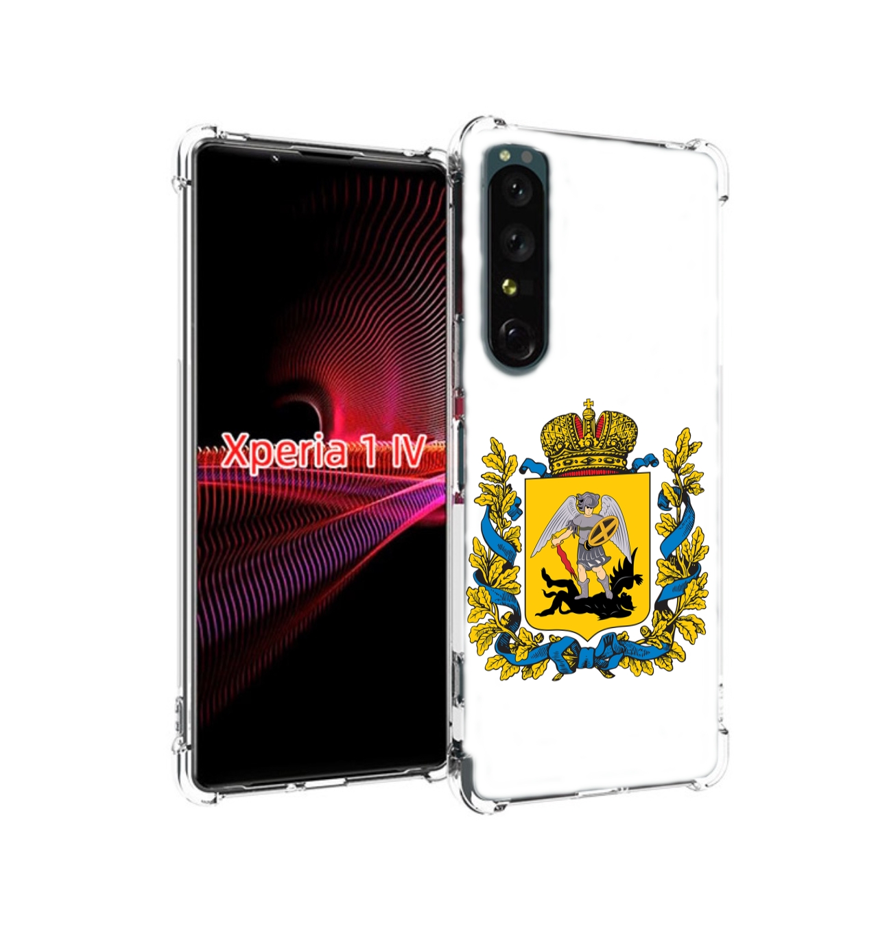 

Чехол накладка MyPads герб-архангельскрои-области для Sony Xperia 1 IV, Прозрачный, Tocco