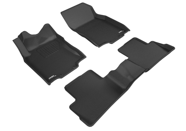 Коврики салона Sotra 3D Lux для Nissan Qashqai II 2014- черные. Арт. ST 74-00647