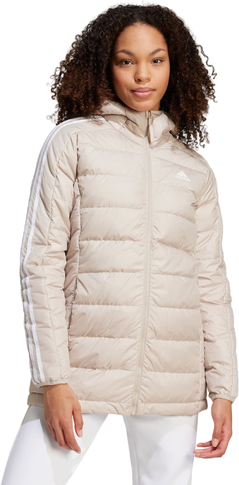 

Пуховик женский Adidas W ESS 3S L D HP бежевый M, W ESS 3S L D HP