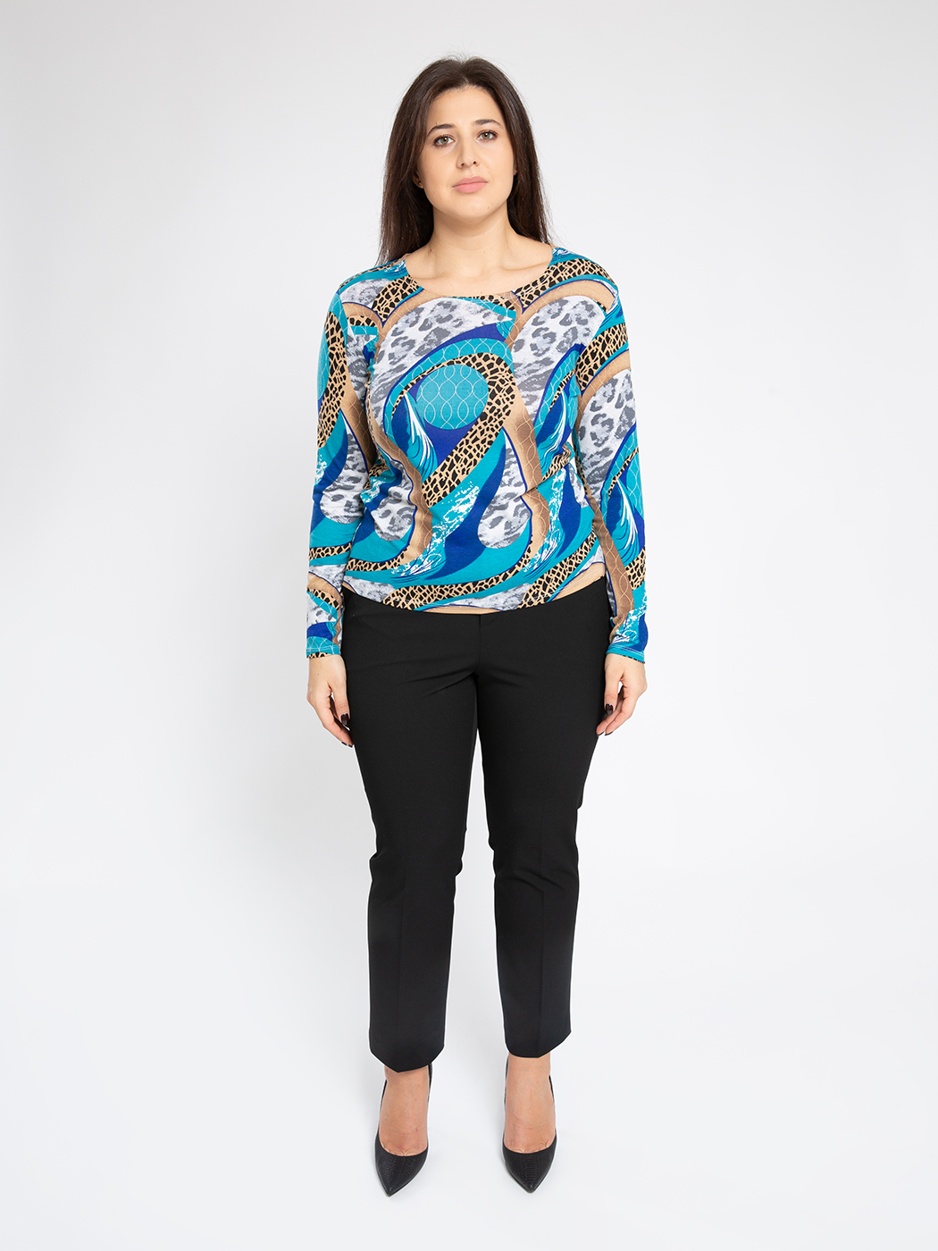 

Лонгслив женский Magic Lady cl1300_c1033 разноцветный 50 RU, cl1300_c1033