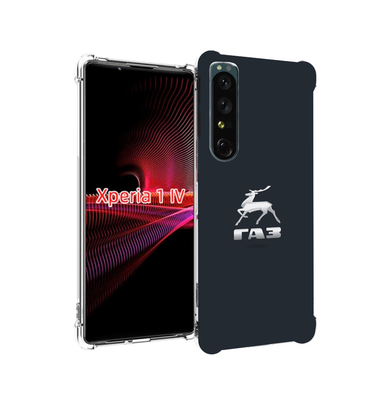 

Чехол накладка MyPads газ-газель для Sony Xperia 1 IV, Прозрачный, Tocco