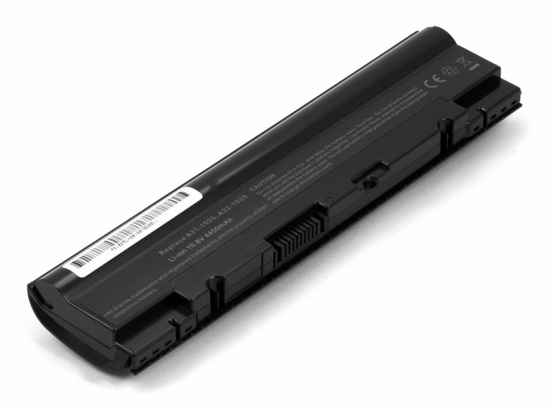 

Усиленный аккумулятор для Asus A31-1025, A32-1025 (черный)