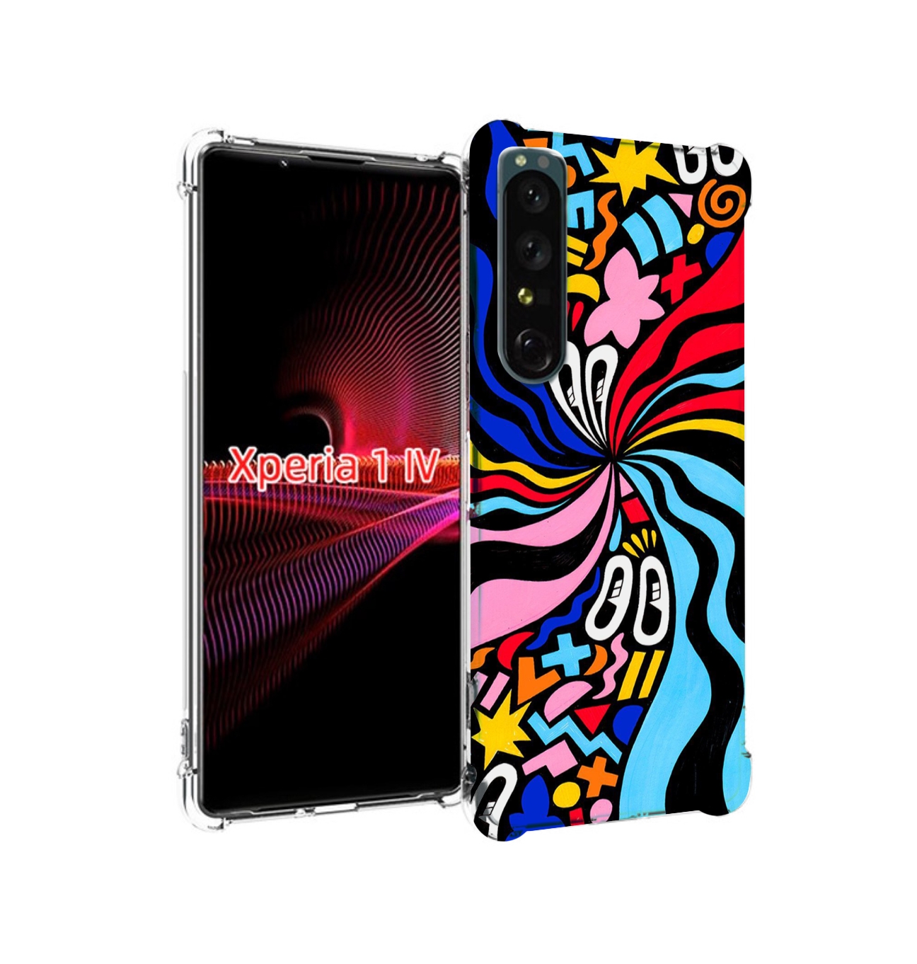 

Чехол накладка MyPads волнистая-абстракция для Sony Xperia 1 IV, Прозрачный, Tocco
