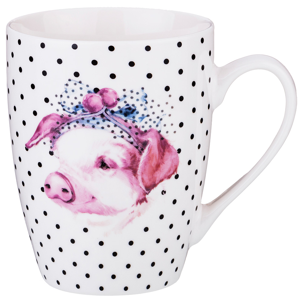 

Кружка 350 мл. "Pretty pig" Lefard_153-844, 153-844