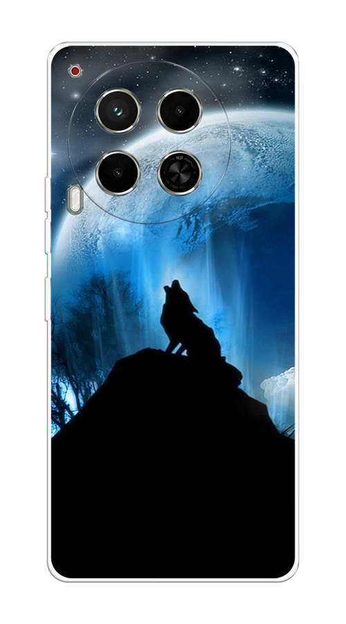 

Чехол на Tecno Camon 30 5G "Волк 2", Синий;черный;белый, 305550-1