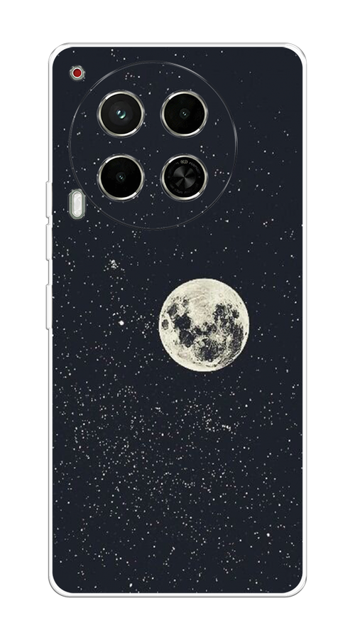 

Чехол на Tecno Camon 30 5G "Полнолуние", Бордовый, 305550-1
