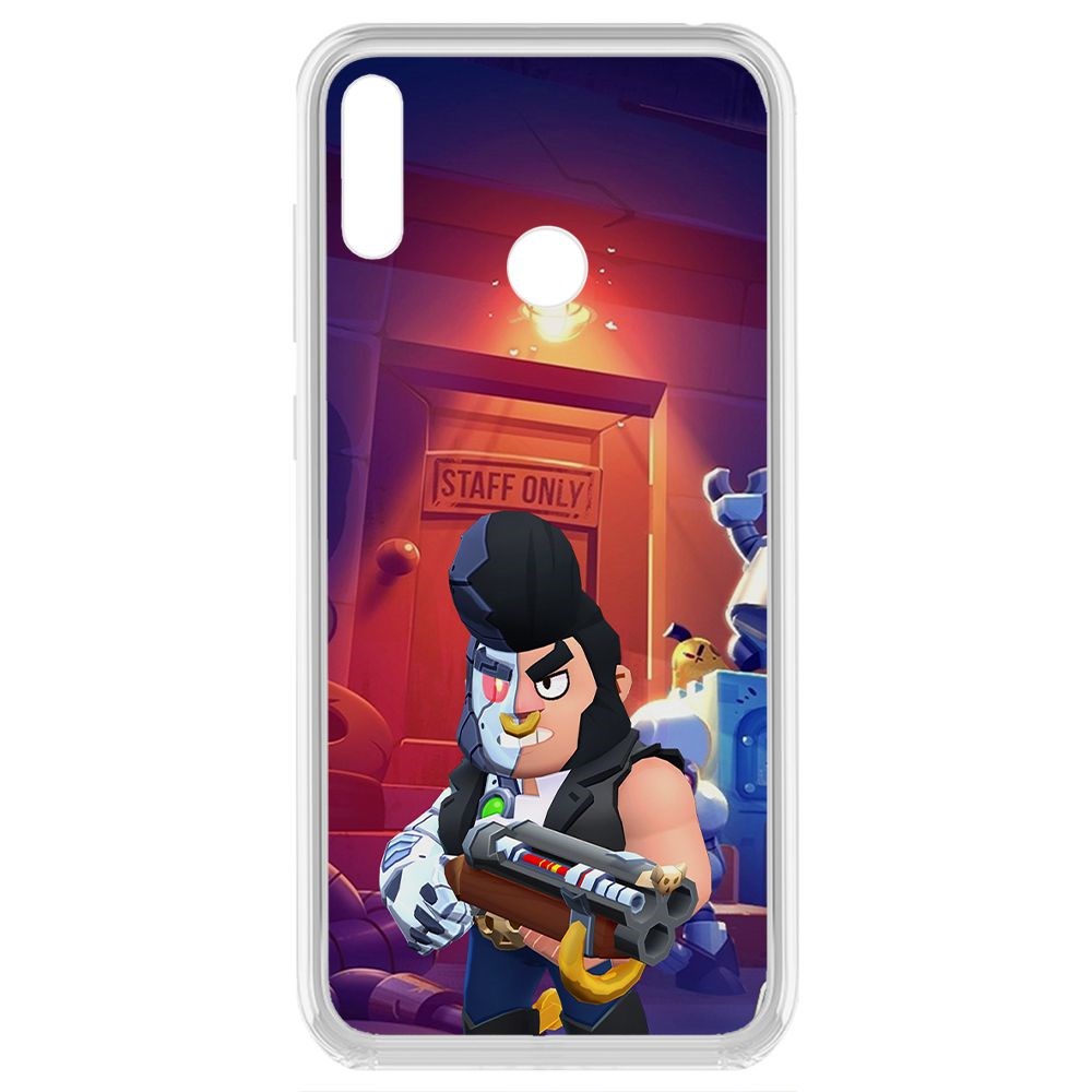 

Чехол-накладка Brawl Stars-Б-800 для Huawei Y7 (2019), Прозрачный