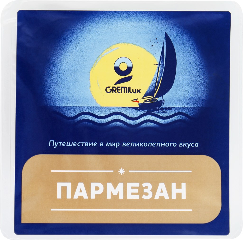 

Сыр твердый GremiLux Пармезан тертый 40% 40 г