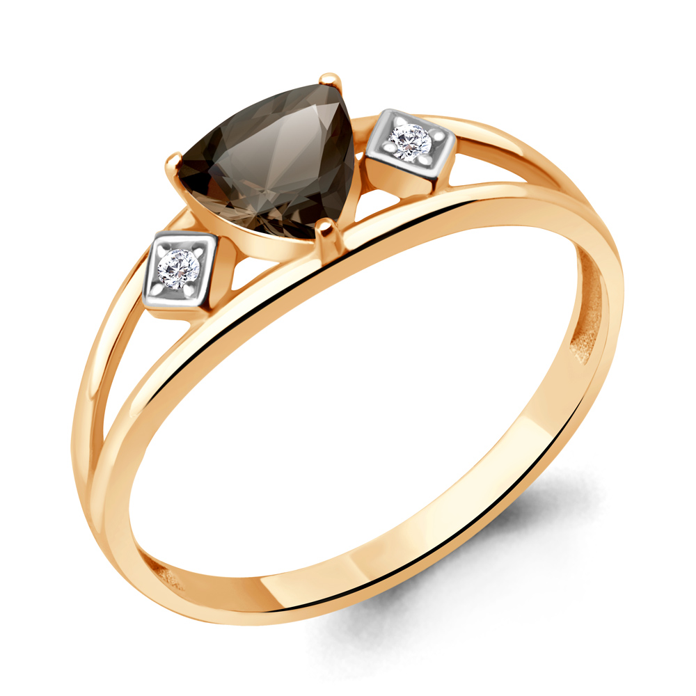 

Кольцо из серебра с кварцем Aquamarine Aquamarine 6954901А_925_з р, 6954901А_925_з