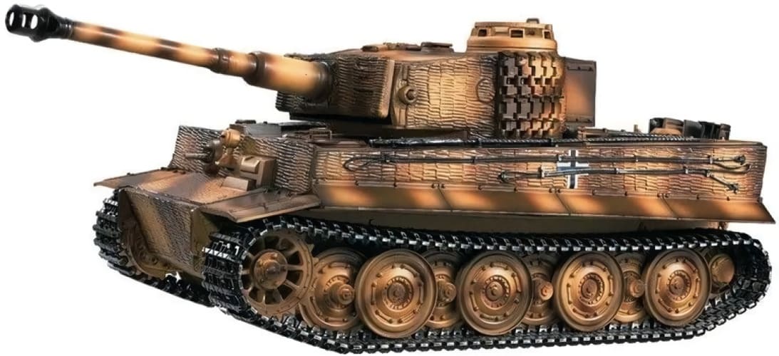 Радиоуправляемый танк Taigen Tiger поздняя версия HC ИК-пушка откат V3 TG3818-1D-BTR-IR3 0