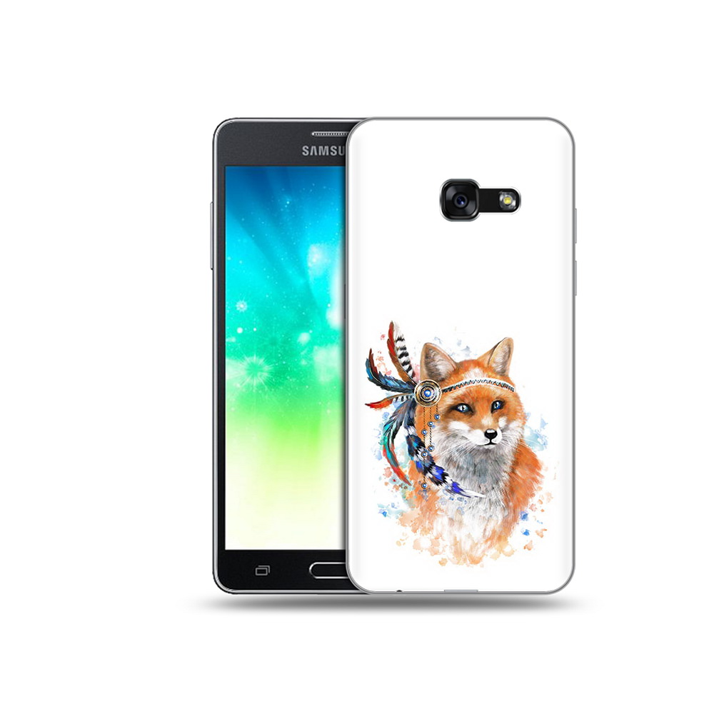 

Чехол MyPads Tocco для Samsung Galaxy A3 (2017) инду лиса (PT51197.565.377), Прозрачный, Tocco