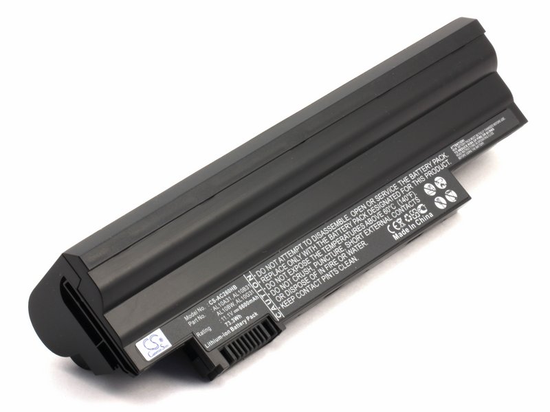 

Аккумулятор для ноутбука Acer AL10B31 6600mAh, Black