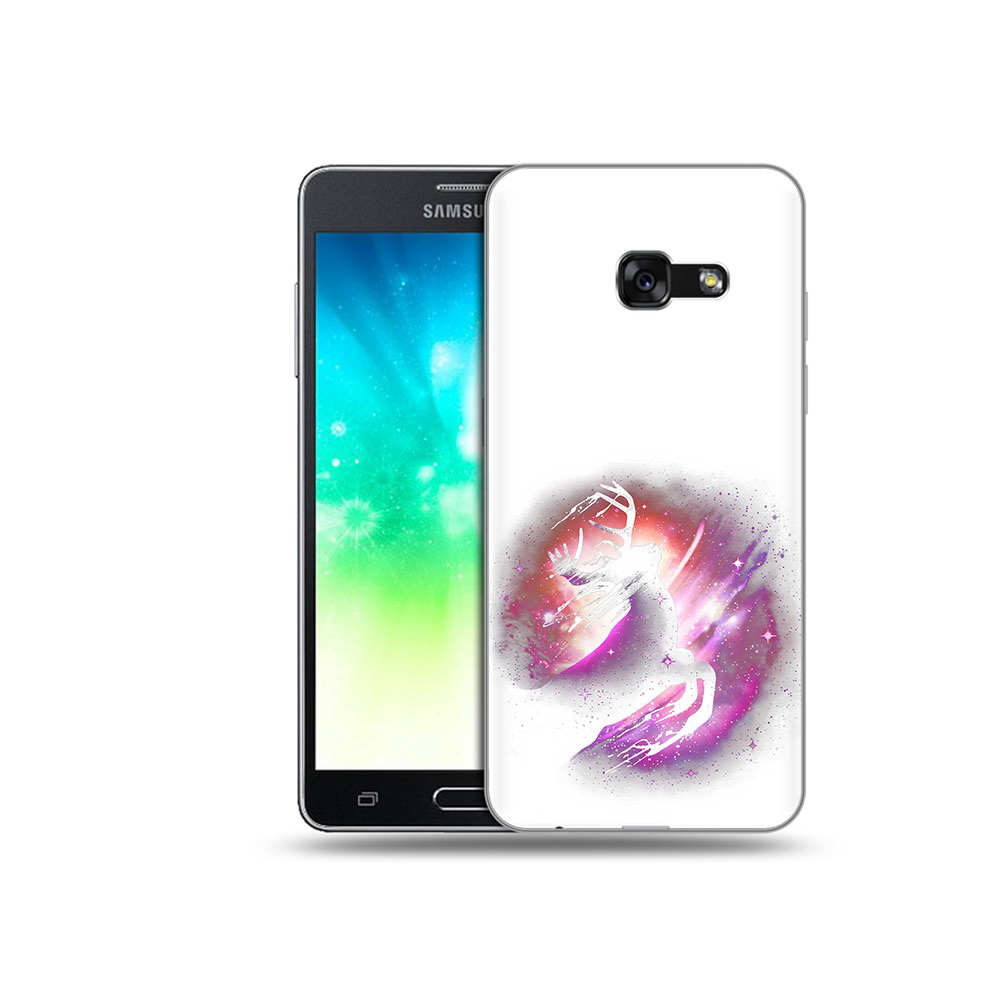 

Чехол MyPads Tocco для Samsung Galaxy A3 (2017) звездный олень (PT51197.565.354), Прозрачный, Tocco
