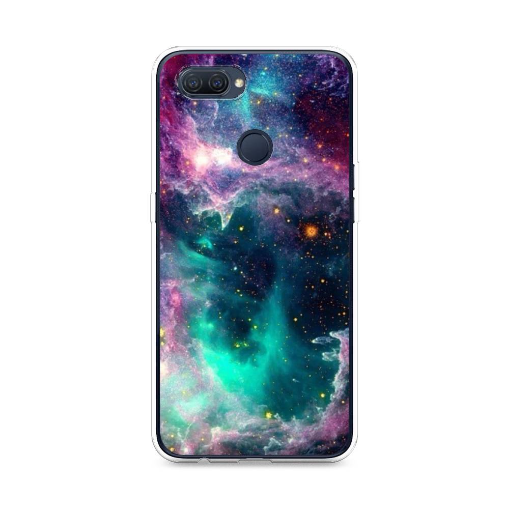 

Чехол для Oppo A12 "Звездные облака", Розовый;бежевый, 253450-2