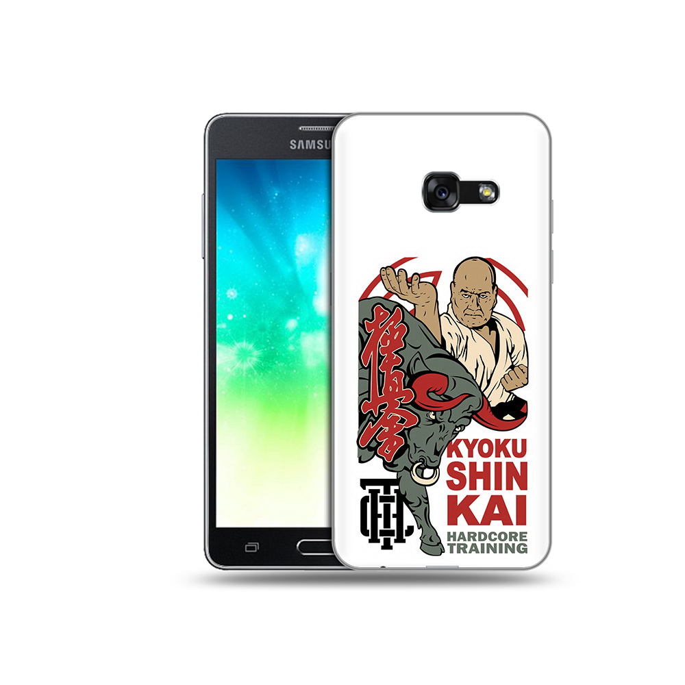 Чехол MyPads Tocco для Samsung Galaxy A3 (2017) единоборства рисунок (PT51197.565.343)