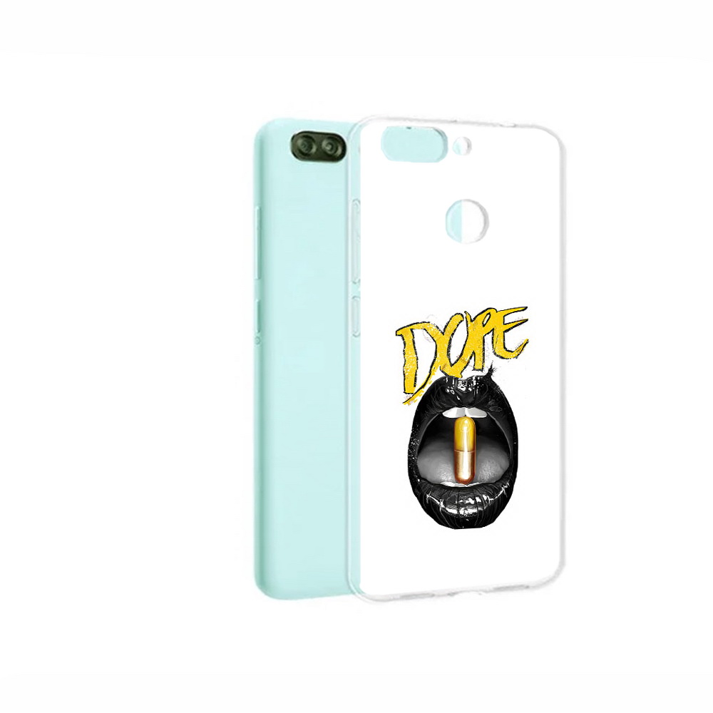 

Чехол MyPads Tocco для ZTE Blade V9 Vita губы (PT136572.445.303), Прозрачный, Tocco